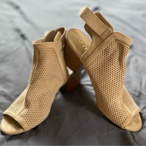 COPY - Open-toed Booties